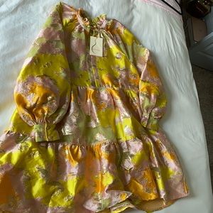 Stine Goya Joy Jasmine Organza Babydoll Dress